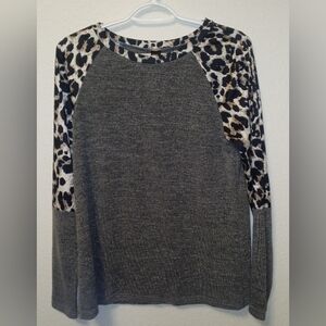 Shein Leopard Sweater
